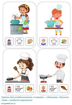 the words in russian are used to describe what food is being cooked and how it's made