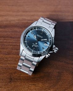 In 2021, Seiko released the SPB199 'mountain glacier' Alpinist limited to just 2021 pieces. The dial had a blue/grey hue symbolic of the ice caps of mountain glaciers, thus the name. Later that year, however, Seiko decided to release this beauty, the SPB197 alpinist, a non-limited model with basically the exact same watch, except this time including a bracelet. Full unboxing/review on YouTube: #Seiko #SeikoAlpinist #SPB197 Seiko Prospex, Latest Watches, Jackets Men Fashion, Handmade Hair Accessories