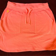 Nwot Very Cute And Pretty Color Skirt Small Smoke Free Home Casual Sports Skirt For Summer, Casual Sports Skirt, Casual Short Pleated Skirt, Casual Pink Sports Skirt, Casual Sports Skort With Pockets, Casual Solid Skort With Relaxed Fit, Casual Sports Skirt Short, Casual Pink Skirt For Sports, Casual Sports Mini Skirt