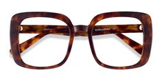 Heather Square Tortoise Glasses for Women | Eyebuydirect 70s Glasses, Face Frames, Big Glasses, Funky Glasses, Tortoise Glasses, Tortoise Shell Glasses, Square Eyeglasses