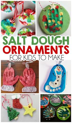 salt dough ornaments for kids to make