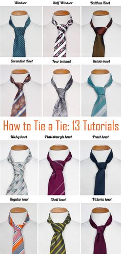 Types Of Tie Knots For Men, Tie A Tie Easy Tutorials, Tying A Tie Step By Step, How To Tie A Tie For School, Tie Ties Tutorial, How To Tie A Tie Easy, How To Tie, How To Tie A Tie Step By Step, How To Tie A Tie