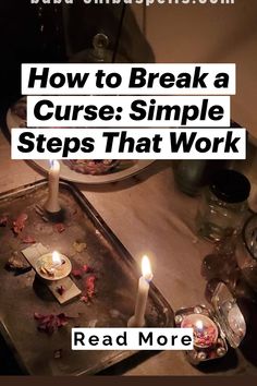 Learn How to Break a Curse with these simple yet powerful steps. Whether you or someone you care about is affected, these techniques remove negative energy, restore peace, and protect from further harm. Start your journey to healing and freedom today! #CurseRemoval #BreakCurses #HealingEnergy