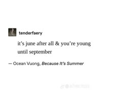 an image of someone's twitter post about their upcoming album, it's june after all & you're young until summer