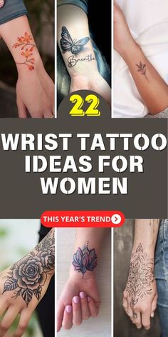 Tattoo Ideas On Wrist, Unique Small Tattoo Ideas, Feminist Tattoos, Small Tattoo Ideas For Women, Creative Tattoo Ideas, Unique Small Tattoo, Unique Wrist Tattoos, Wrist Tattoo Ideas, Cool Tattoo Ideas