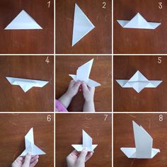 how to make an origami bird