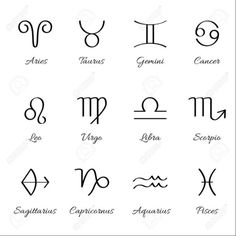 zodiac signs and their meaningss in black ink on white paper stock photo, images and royalty