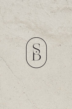 the letter s is inscribed in black on a white background