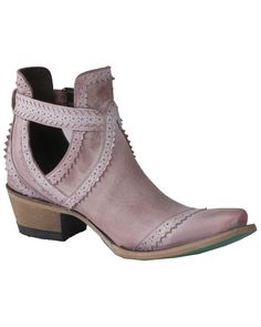 Lane Women's Blush Cahoots Western Booties - Snip Toe, Pink Shyanne Boots, Boot Barn, Ariat Boots, Boots For Short Women, Roper Boots, Fashionable Snow Boots, Western Booties, Fancy Shoes, Cowboy Boots Women