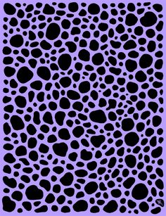 a black and purple animal print pattern