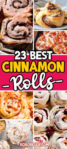 Cinnamon roll ideas Maple Bacon Cinnamon Rolls, Cinnamon Roll Desserts, Cinnamon Roll Recipes, Easy Cinnamon Rolls Recipe, Pecan Cinnamon Rolls, Fluffy Cinnamon Rolls, Cinnamon Roll Recipe Homemade, Sweet Roll Recipe, Cinnamon Rolls Easy