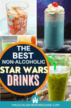 the best non - alcoholic star wars drinks for kids and adults to enjoy in their own home