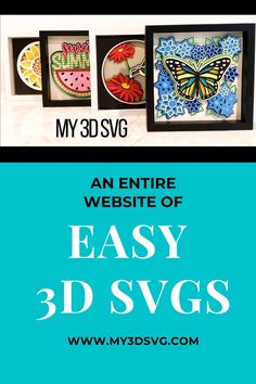 an entire website of easy 3d svgs