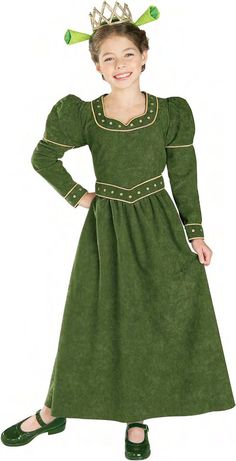 little Fiona costume $23.75 (SHRK14) Recital Themes, Shrek Jr, Shrek Party, Costume Carnaval