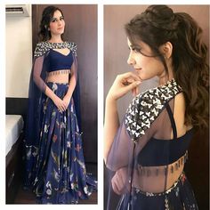 Cape Lehenga, Whatsapp Profile, Lehenga Blouse Designs, Kurti Patterns, Designer Kurti