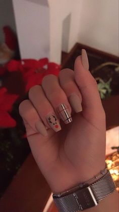 Christmas Nails Easy, Short Acrylic Nails Designs