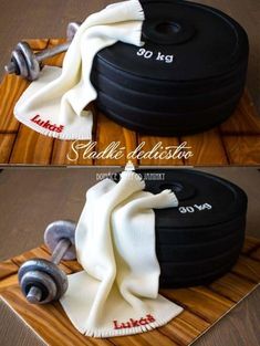 the cake is made to look like a tire