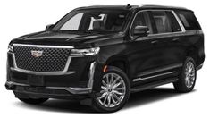 the new cadillac suv is shown in black