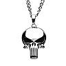 Marvel The Punisher Stainless Steel Skull Pendant Necklace, White Marvel The Punisher, Oakley Sunglasses Women, Marvel Punisher, Marvel Gifts, Superhero Fashion, Punisher Marvel, Skull Pendant Necklace, The Punisher