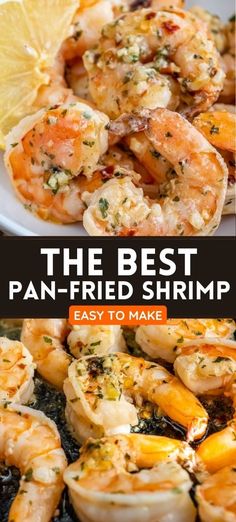 the best pan fried shrimp is easy to make