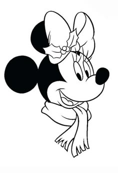 minnie mouse coloring pages for kids