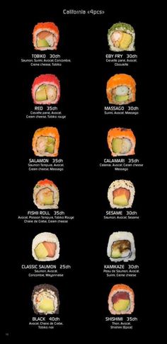 sushi-box-menu-9 Sushi Design Ideas, Sushi Menu Design Ideas, Sushi Roll Menu, Sushi Menu Design, Sushi Hiro, Resturant Menu, Menu Sushi, Sushi Box, Asian Dinner