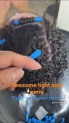 Awesome Tight men perm Perming Mens Hair, Guy Perms Before And After, Men Perm Hairstyles Short, Guys Perm, Boys Perm Hairstyles, Perms For Men, Tight Curl Perm, Perm Men, Man Perm