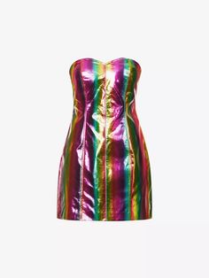 Singer Outfits, Dress Reference, Bandeau Mini Dress, Dress Outfits Party, Barbie Gowns, Dream Dresses, Leather Mini Dress, Flirty Dresses, Bandeau Dress