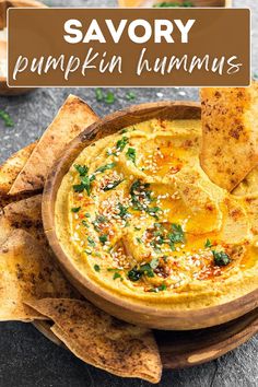 Enjoy this savory pumpkin hummus as a delicious dip for your favorite snacks! Creamy and flavorful, it’s a perfect appetizer for fall gatherings. Pumpkin Hummus Recipe, Veggie Sticks, Savory Pumpkin, Pumpkin Hummus, Savory Pumpkin Recipes, Hummus Dip, Pumpkin Recipes Easy, Fall Appetizers, Bread Crackers