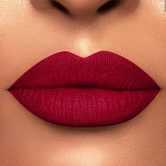 Dose of Colors | Makeup | Dose Of Colors Liquid Matte Lipstick In Extra Saucey Deep Red Color | Poshmark Maquillage Kylie Jenner, Ball Outfits, Strawberry Pop, Matte Lipstick Colors, Red Liquid, Vegan Lip Gloss, Red Lipstick Makeup, Liquid Matte Lipstick, Yule Ball