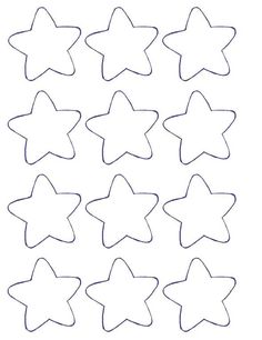 an image of stars cut out from paper