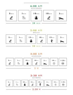 the numbers and times for different trains are shown