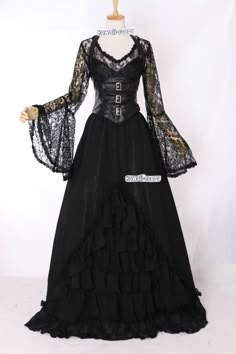 M-3404 Gothic Victorian Kleid Vampir schwarz Cosplay Kostüm costume nach Maß Vampiress Costume, Gothic Fashion Victorian, Gothic Victorian Dresses, Goth Costume, Victorian Halloween, Vampire Costumes, Goth Vampire, Victorian Vampire, Goth Halloween