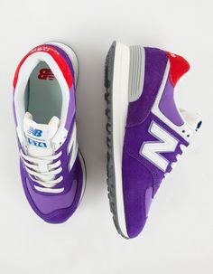 NEW BALANCE 574 Womens Shoes - PURPLE | Tillys Purple Shoes Outfit Sneakers, Purple Shoes Outfit, Purple New Balance, New Balance 574 Shoes, Purple Tennis Shoes, New Balance 574 Womens, New Balance Shoe, Shoes Wishlist, New Balance Style