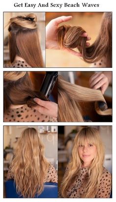 cute hairstyle simple tutorials beach easy sexy waves definitely try should style hair get hairstyles beauty step diy styles tutorial Beachy Waves Hair, Beach Wave Hair, Short Hair Tutorial, Short Hair Styles Easy, Different Hairstyles, Beauty Tutorials, Hair Care Tips, Hair Waves, Beach Waves