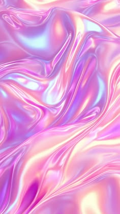 an abstract pink and blue background with wavy lines