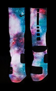 Thesockgame.com — Cotton Candy Galaxy Elites - Custom NIke Elite Socks Basketball Apparel, Galaxy Socks, Logos Color, Fish Nets, Logos Photography, Galaxy Shoes, Logos Vintage, Logos Retro, Star Galaxy