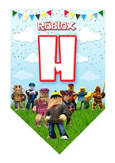 the poster for roblox's birthday party