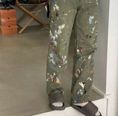 Painted Pants, Street Style Outfits Men, Mens Fashion Streetwear, Stylish Mens Outfits, Streetwear Men Outfits, Mode Inspo, Streetwear Outfit, Street Style Outfit, Mens Streetwear