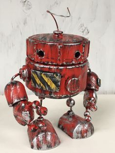 Junk Bots Robots, Junk Robot Concept Art, Junkyard Robot, Steam Punk Robot, Old Robot, Steampunk Robot