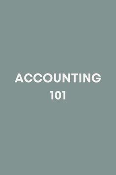 the words,'accounting 1011'are in white on a gray background