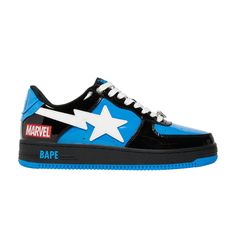 Find BAPE Marvel X Sta 'venom on Editorialist. Marvel x Bapesta 'Venom' Bape Shoes, Custom Sneakers Diy, Painted Canvas Shoes, Baby D, Marvel X, Nike Tech, Bathing Ape, Custom Sneakers, A Bathing Ape