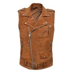 Men Waistcoat, Western Vest, Best Leather, Leather Skin, Vest Coat, Leather Vest, Nice Leather, Lambskin Leather, Brown Suede