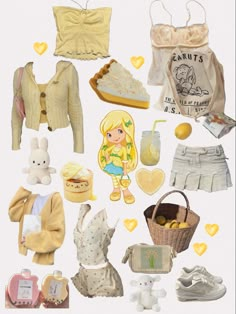 Strawberry Themed Outfit Aesthetic, Strawberry Coquette Outfit, Strawberry Shortcake Inspo Outfit, Lemon Merengue Outfit, Lemon Meringue Strawberry Shortcake Aesthetic, Strawberry Shortcake Lemon Meringue Outfit, Lemon Meringue Inspired Outfit, Lemon Meringue Aesthetic, Strawberry Outfit Ideas