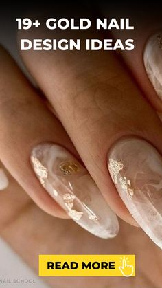 19+ Gold Nail Design Ideas Bridal Neutral Nails, Gold Leaves Nails, Bridal Nail Art Indian Golden, Nail Sequins Art Designs, Goddess Nail Art, Nude And Gold Almond Nails, Greek Goddess Nails Designs, Nude Nails With Gold Design, Gold Accent Nail Design