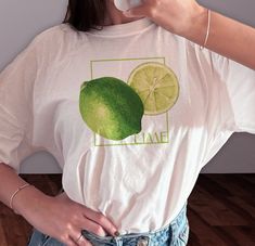 Limes T-shirt | Lime Graphic Tee, Fruit Shirt, Lemon Shirt, Lime drawing tee, Vegetables shirt, Retro-Style, Summer tshirt 🍃 Wild Aesthetic 🍃 -All Printed on 100% Soft Ringspun Cotton  -First Class Delivery UK  -UK based -Message for bundle discounts and customs.  Find sizing guide in the listing photos. Available in S  M  L XL Wild Aesthetic, Fruit Shirt, Summer Tees, Limes, Style Summer, Summer Tshirts