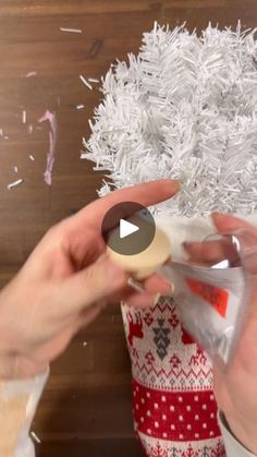 1.2M views · 14K reactions | Dollar Tree Santa Gnome | Oops we did it again with some holiday items from the Dollar Tree! 🤗❤️🎅🏻 See how simple & sweet this craft truly is!  #winterwonderland  #inspire... | By Gnome & Backyard | Hi everybody it's Lee from
Gnome in Backyard and today we are going to have some fun with
these Dollar Tree Christmas trees so for starters I chose
to use two of their white trees they are also available in
green and you can use one for this project but again you know
I love a two fur and I think two trees work just perfect for
the look we're trying to achieve by the end of this
video so I am zip tying my two trees together at the base and
then I am getting rid of those white blocks on the bottom you
don't need them if you do keep them on that's okay too now
we'r Diy Dollar Tree Gnomes How To Make, Dollar Tree Christmas Knomes, Gnome Xmas Tree, Dollar Tree Christmas Tree Gnome, Christmas Tree Gnomes Diy, Dollar Tree Gnome Diy, Teacup Gnomes, Small White Christmas Tree