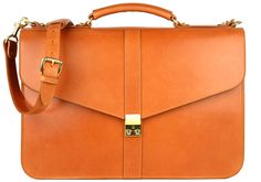 Frank Clegg. Tan. Lock Briefcase Classic Cognac Satchel For Travel, Classic Everyday Cognac Briefcase, Classic Cognac Briefcase For Everyday Use, Timeless Rectangular Shoulder Bag With Smooth Grain, Timeless Rectangular Smooth Grain Shoulder Bag, Timeless Formal Shoulder Bag With Palladium Hardware, Timeless Rectangular Briefcase For Travel, Timeless Cognac Briefcase For Everyday Use, Classic Brown Business Bag