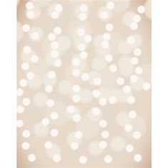 a beige background with white circles on the bottom and light brown dots in the middle