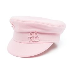 Worn Only Once Tag Still Attached Light Pink Cotton/Linen Embroidered Logo To The Front Pull-On Style Flat Crown Bumper Brim Ruslan Baginskiy Hat, Designer Bucket Hats, Baker Boy Cap, Baker Boy Hat, Hat Beret, Baker Boy, Boy Hat, Famous Fashion, Pink Hat